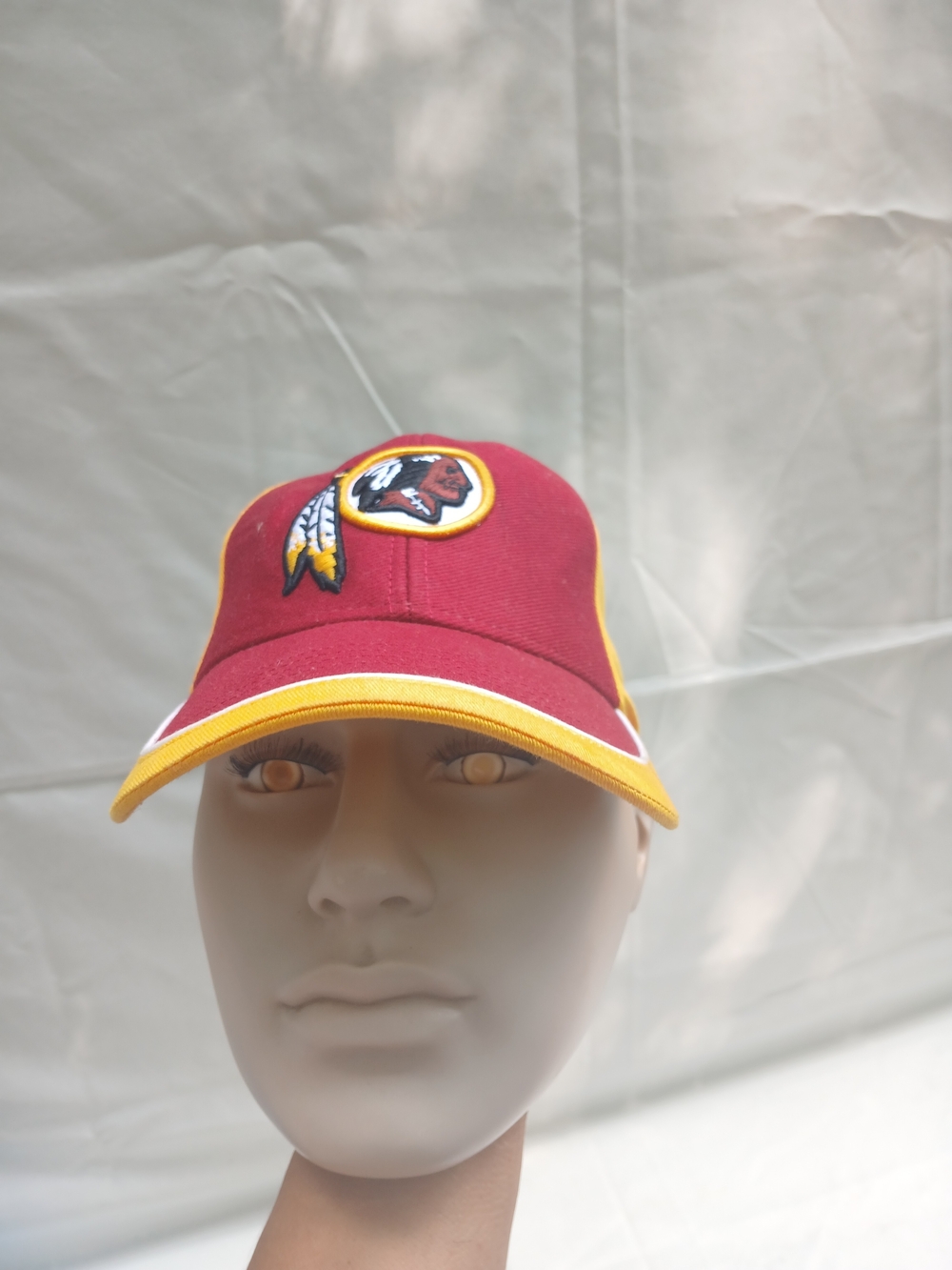 NFL Burgundy and Gold Washington Football Team Logo Cap